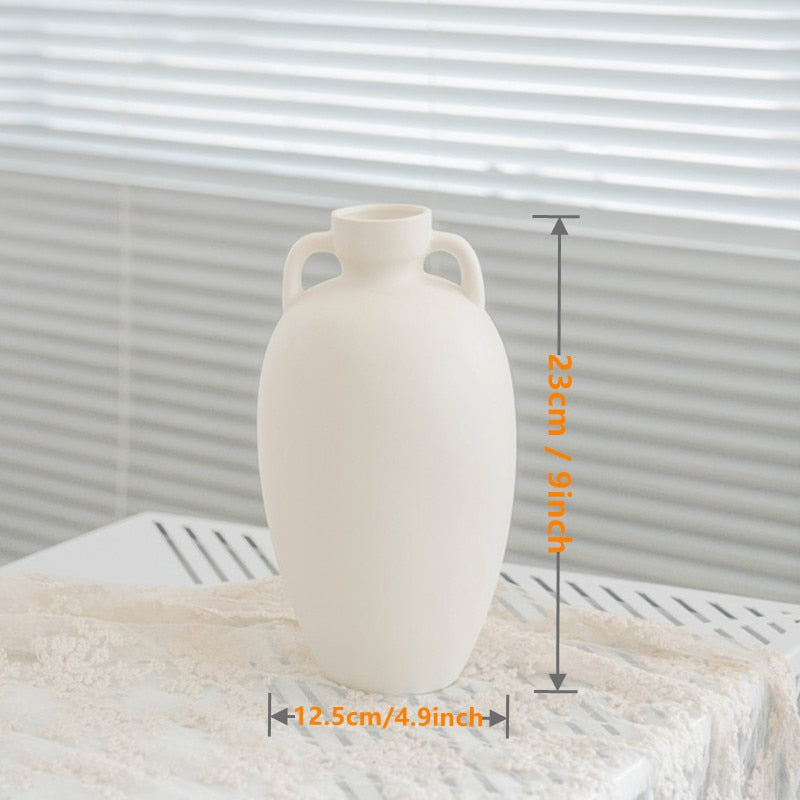 Japandi Cream White Vase | Japandi.co - Japandi