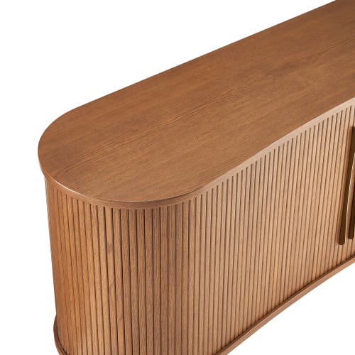 Japandi Oval Sideboard - Japandi