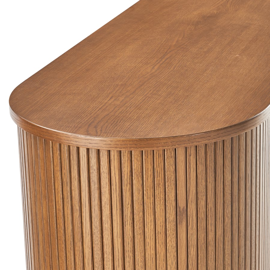 Japandi Oval Nightstand - Japandi