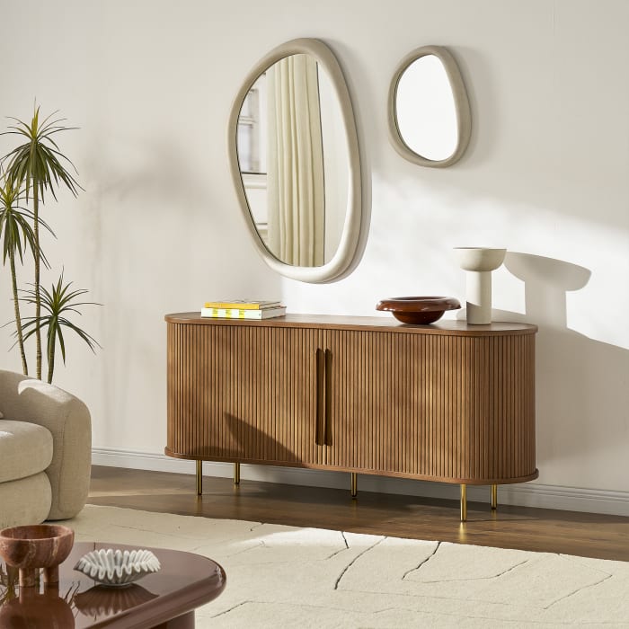 Japandi Irregular Wall Mirror - Japandi