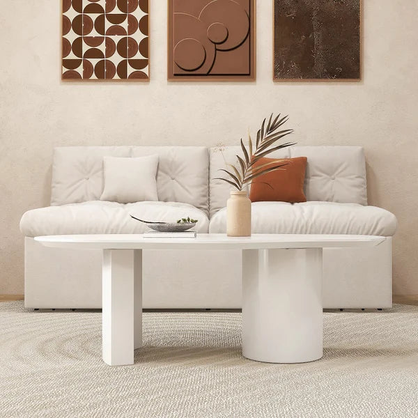 Irregular Japandi Coffee Table - Japandi
