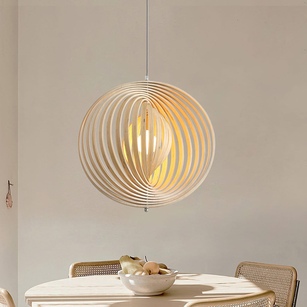 Wooden Japandi Pendant Light | Japandi.co - Japandi