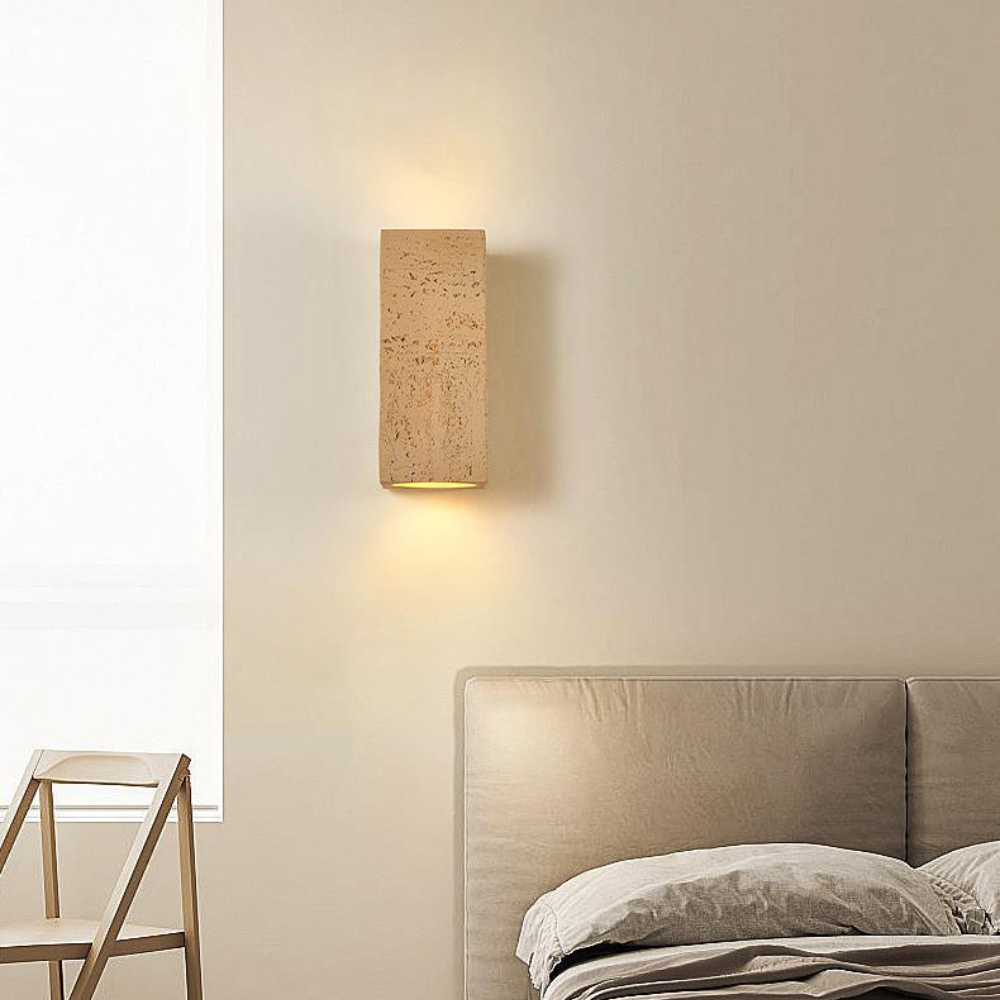 Japandi Cement Like Wall Light | Japandi.co - Japandi