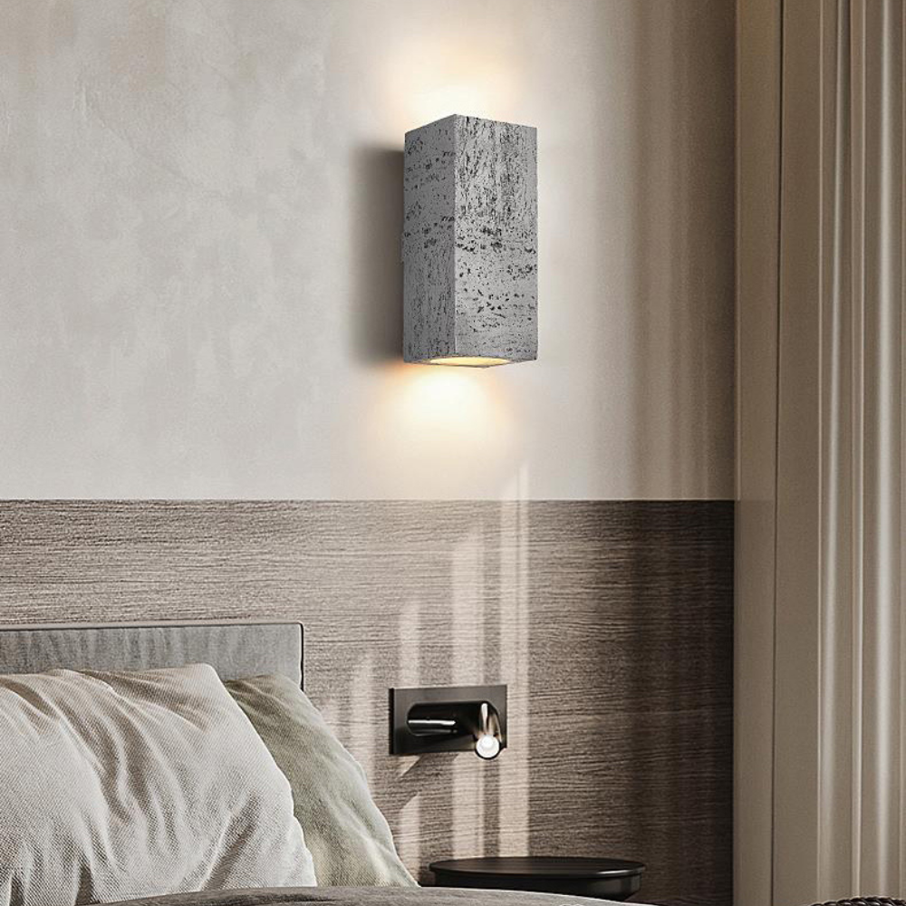 Japandi Cement Like Wall Light | Japandi.co - Japandi