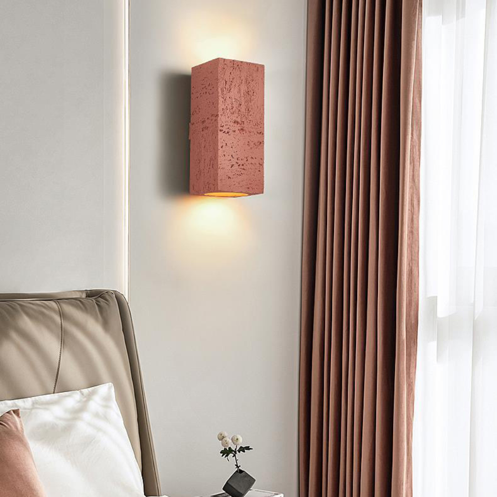 Japandi Cement Like Wall Light | Japandi.co - Japandi