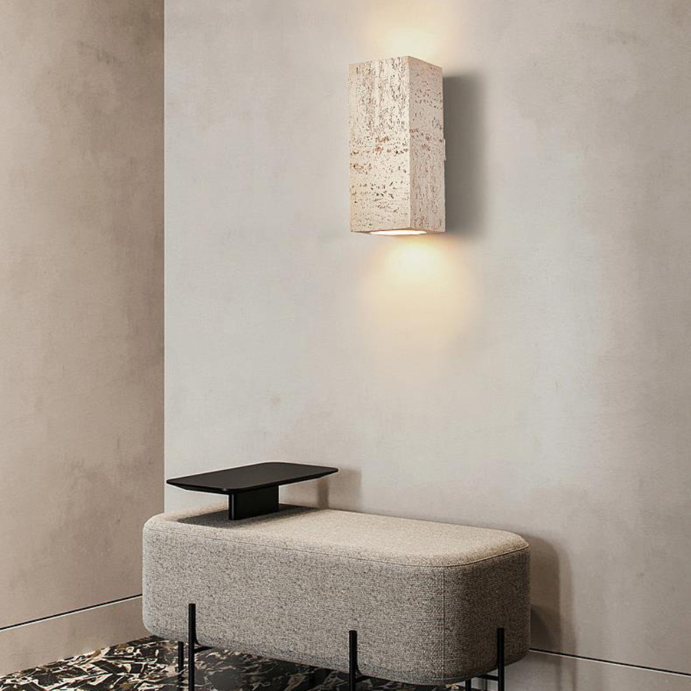 Japandi Cement Like Wall Light | Japandi.co - Japandi