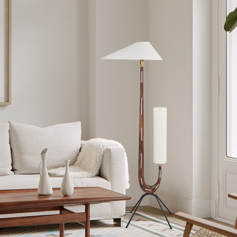 Japandi Double Floor Lamp | Japandi.co - Japandi