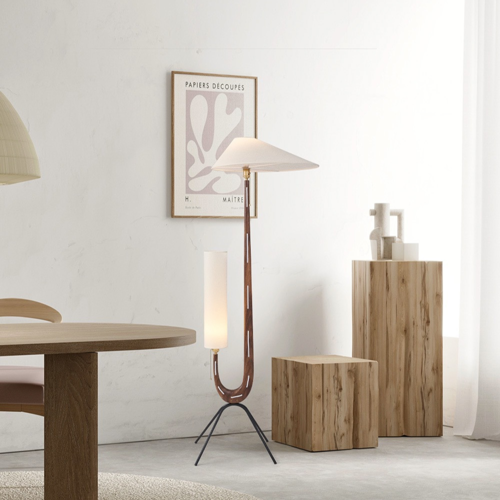 Japandi Double Floor Lamp | Japandi.co - Japandi
