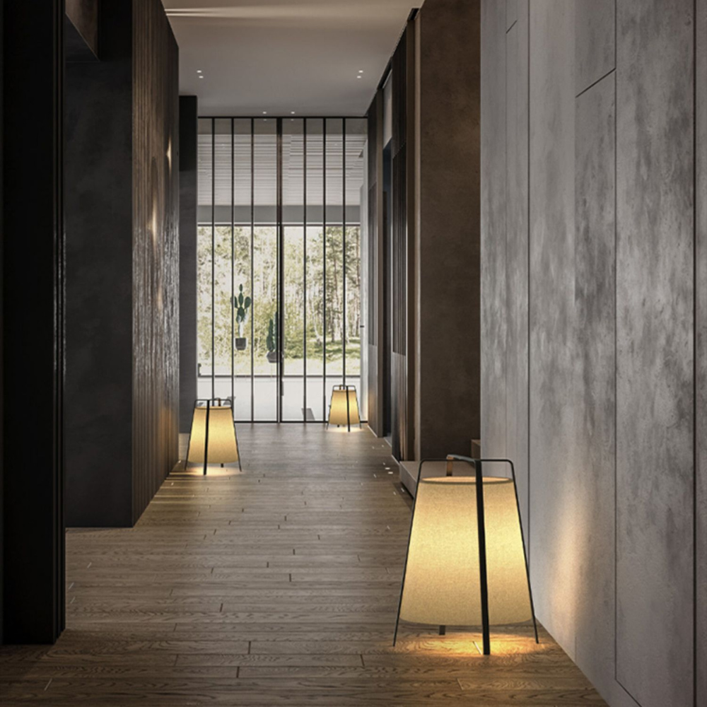 Japandi Fabric Floor Lamp | Japandi.co - Japandi