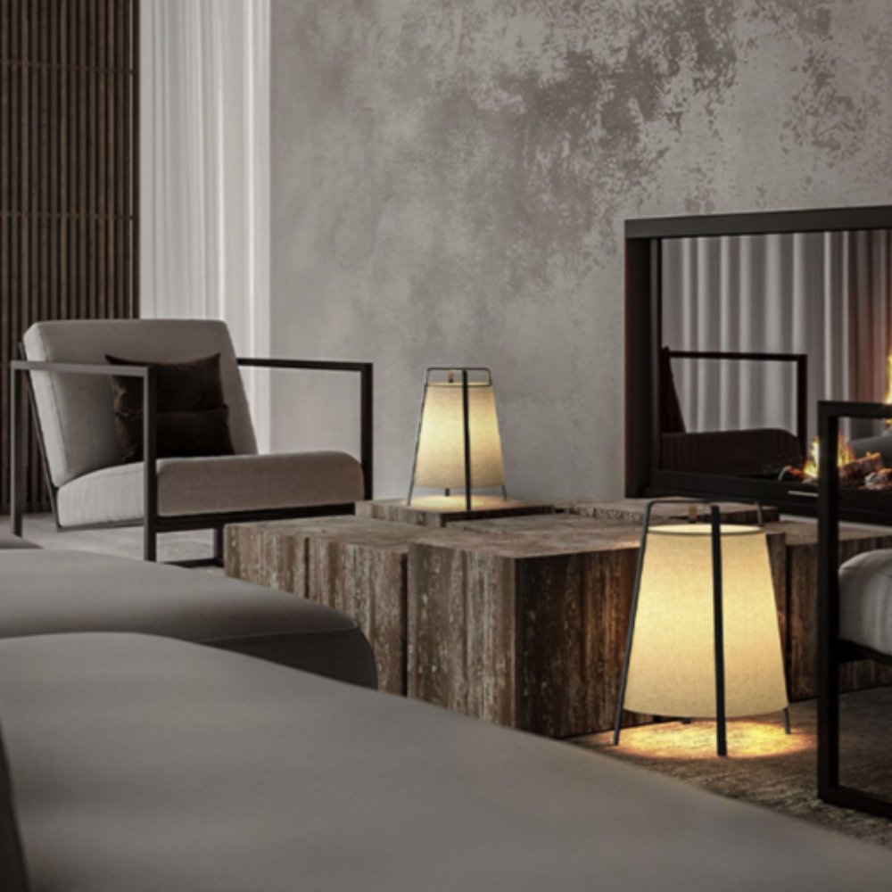Japandi Fabric Floor Lamp | Japandi.co - Japandi