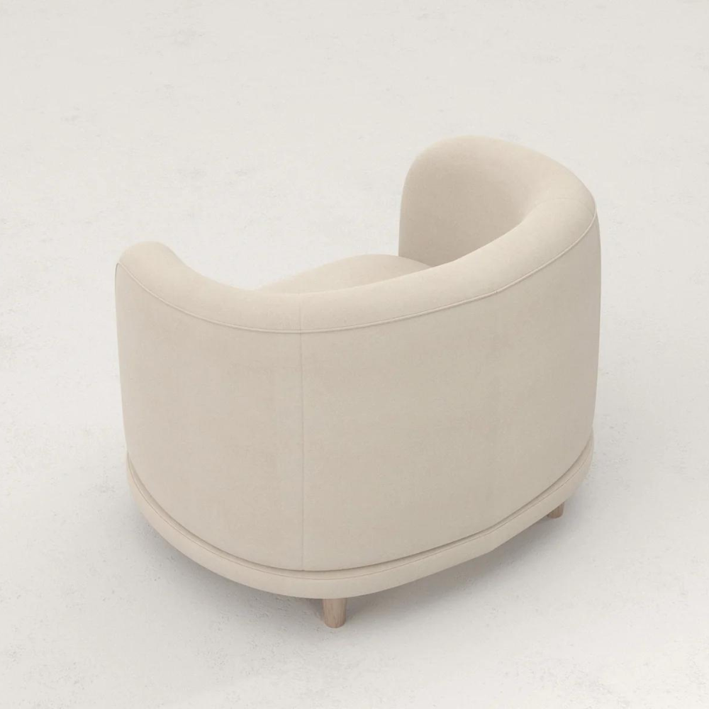 Japandi Lounge Armchair - Japandi