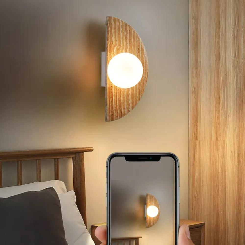 Japandi Moon Wall Light | Japandi.co - Japandi