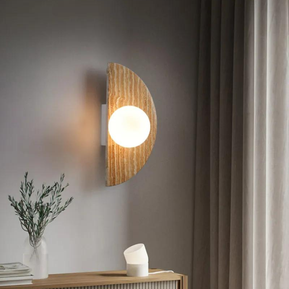 Japandi Moon Wall Light | Japandi.co - Japandi