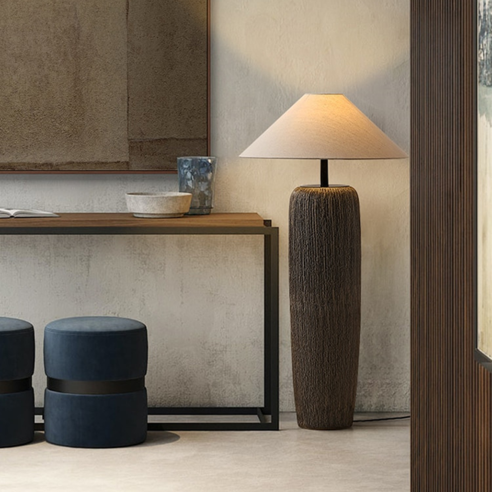 Japandi Ceramic Floor Lamp | Japandi.co - Japandi