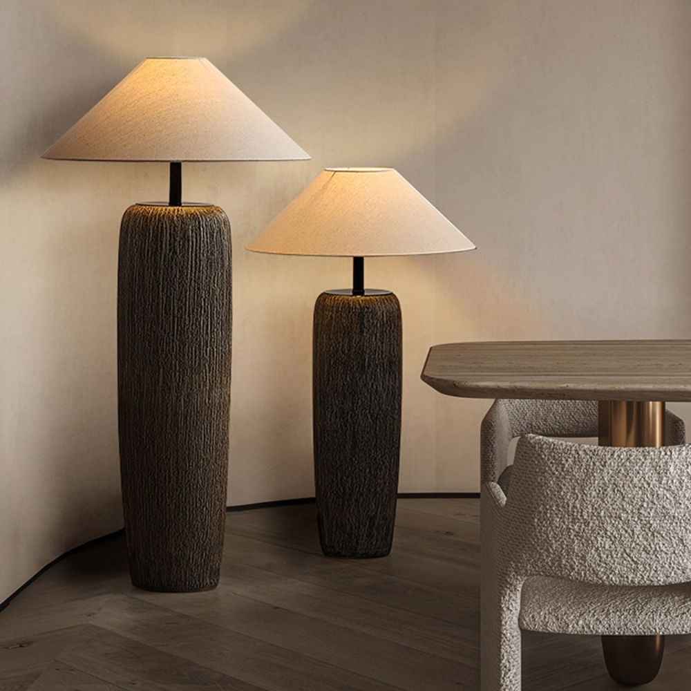 Japandi Ceramic Floor Lamp | Japandi.co - Japandi