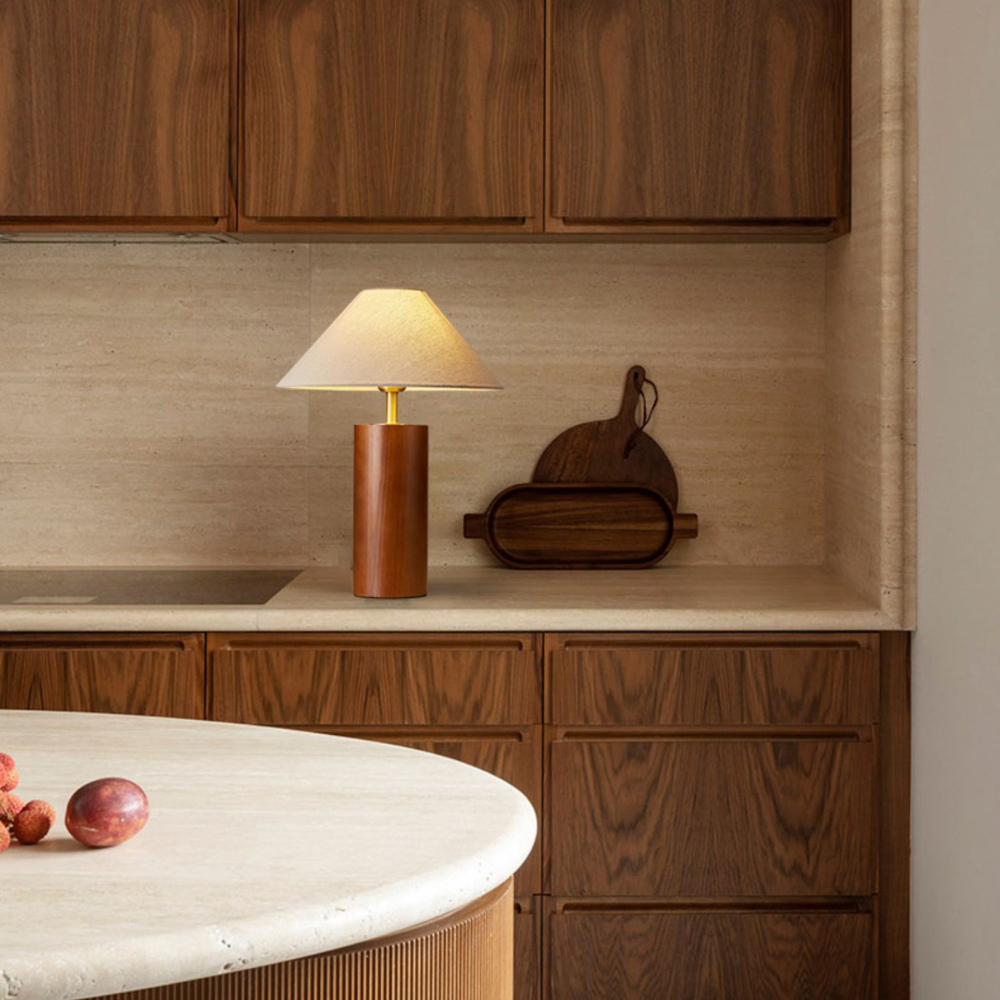 Japandi Wooden Table Lamp | Japandi.co - Japandi