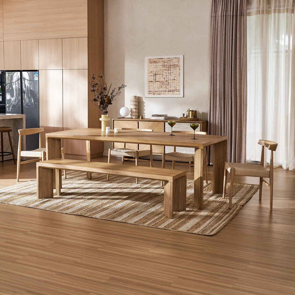 Japandi Accacia Wood Table - Japandi