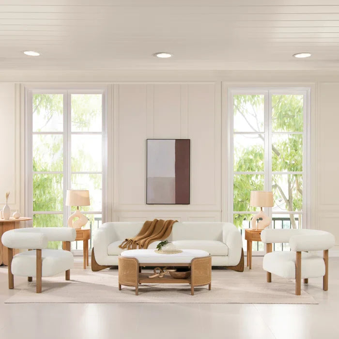 Japandi Upholstered Sofa - Japandi