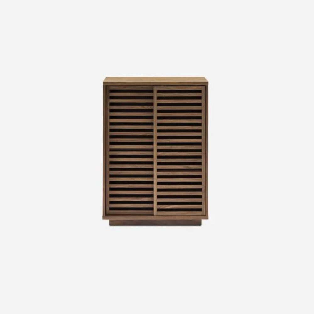 Japandi Walnut Cabinet - Japandi