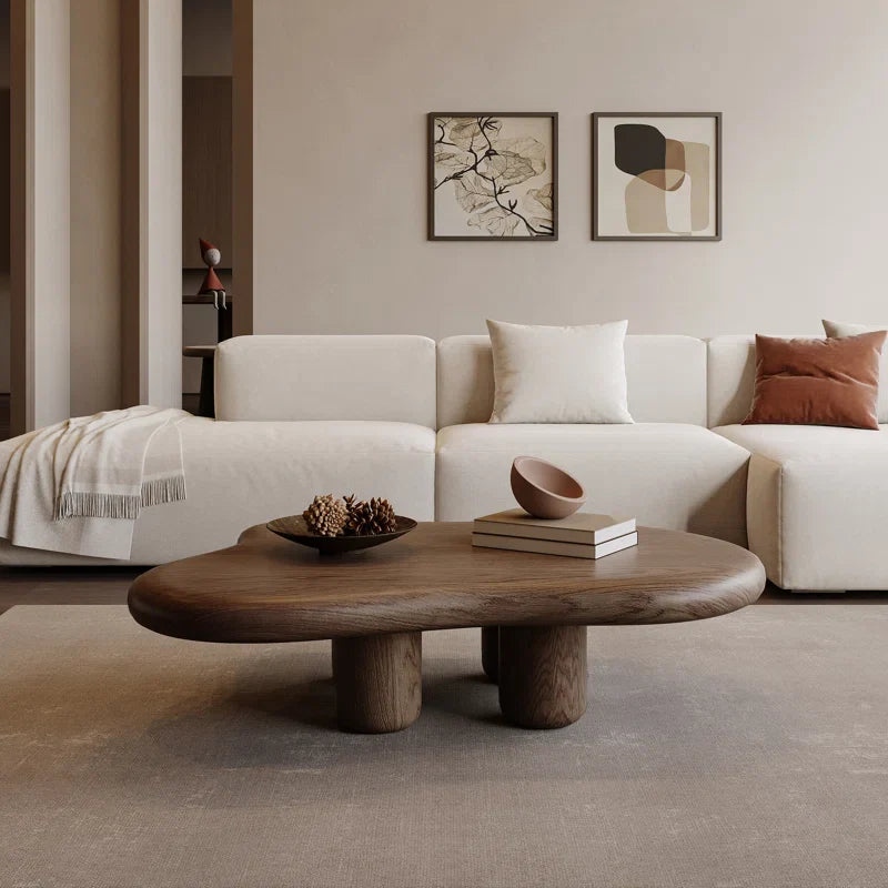 Japandi Cloud Shape Coffee Table - Japandi