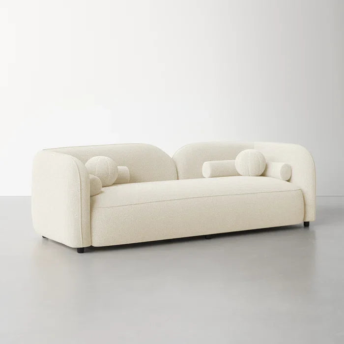 Japandi Style Boucle Sofa - Japandi