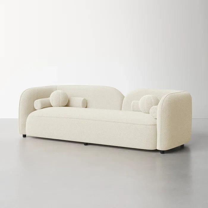 Japandi Style Boucle Sofa - Japandi