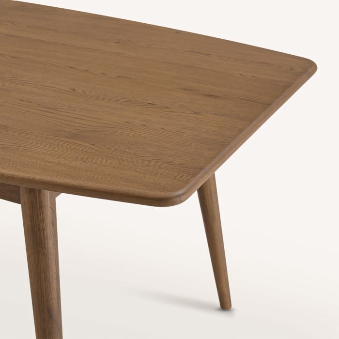 Japandi Brown Wood Table - Japandi