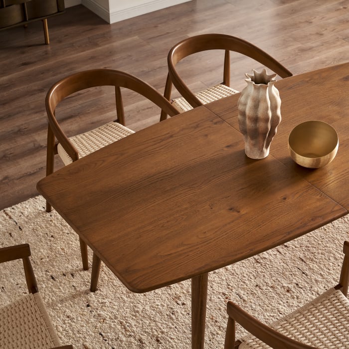 Japandi Brown Wood Table - Japandi