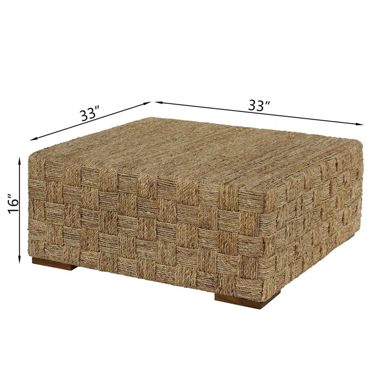 Japandi Woven Coffee Table - Korolevu - Japandi