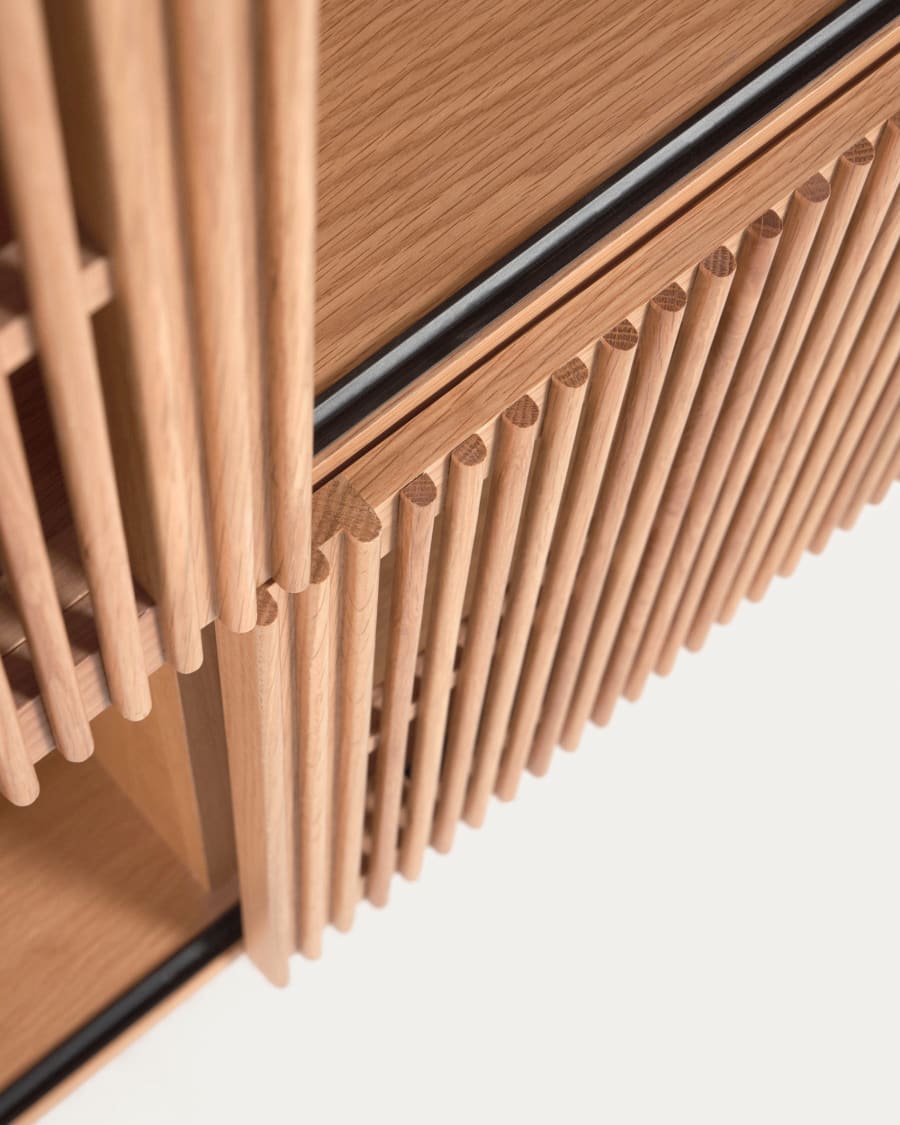 Japandi Solid Oak Shelf - Japandi
