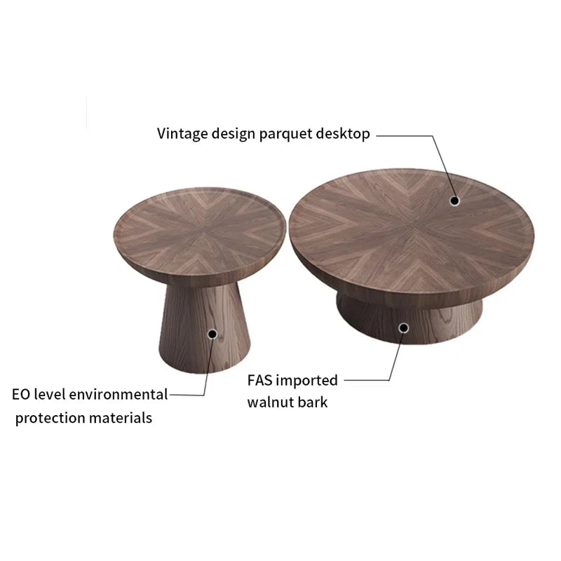 Japandi Double Coffee Table - Japandi