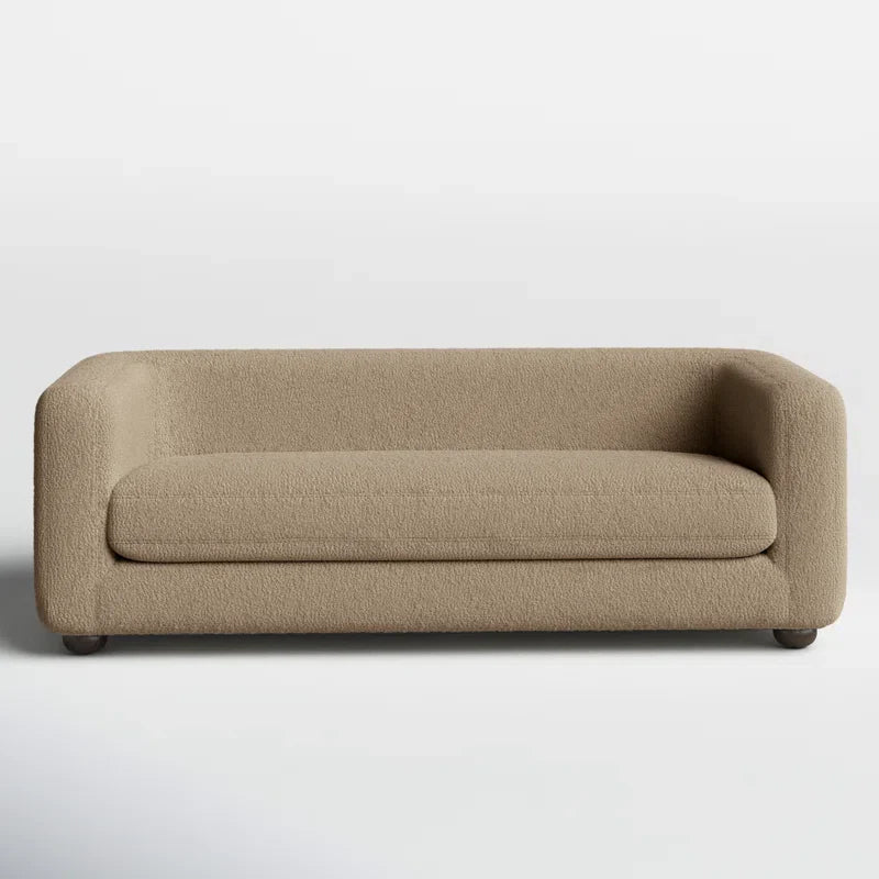 Minimalist Japandi Sofa with Low Back - Japandi