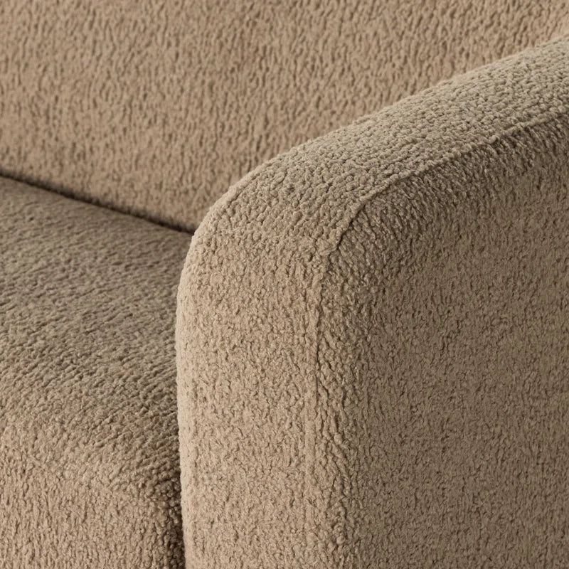 Minimalist Japandi Sofa with Low Back - Japandi