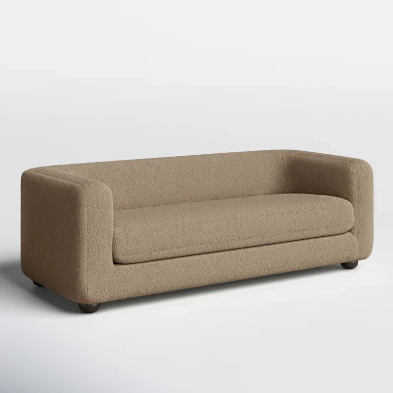 Minimalist Japandi Sofa with Low Back - Japandi