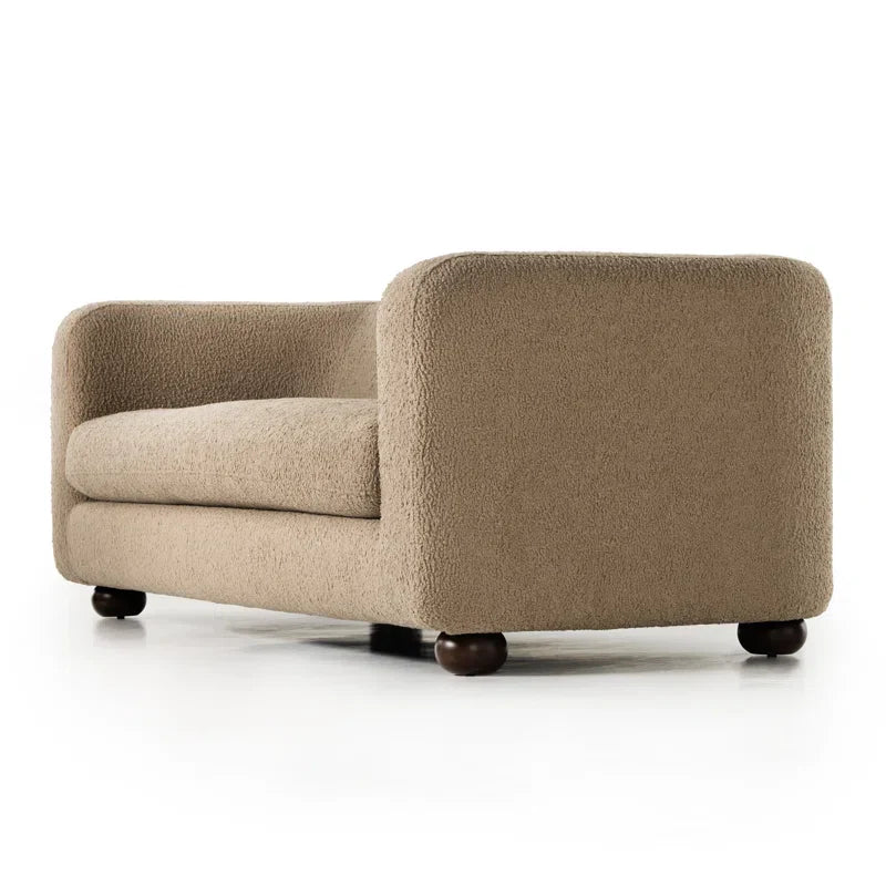 Minimalist Japandi Sofa with Low Back - Japandi
