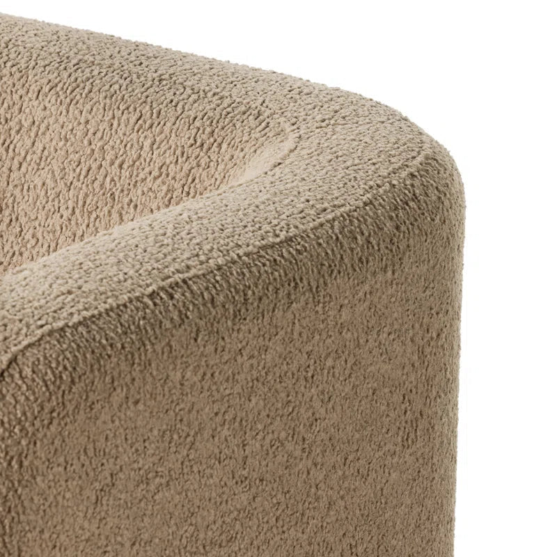 Minimalist Japandi Sofa with Low Back - Japandi