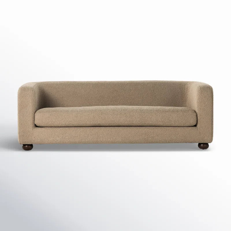 Minimalist Japandi Sofa with Low Back - Japandi