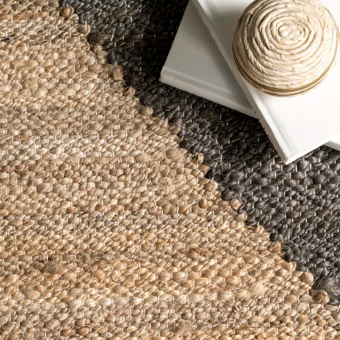 Traditional Hand Hooked Japandi Rug - Japandi