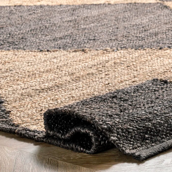 Traditional Hand Hooked Japandi Rug - Japandi