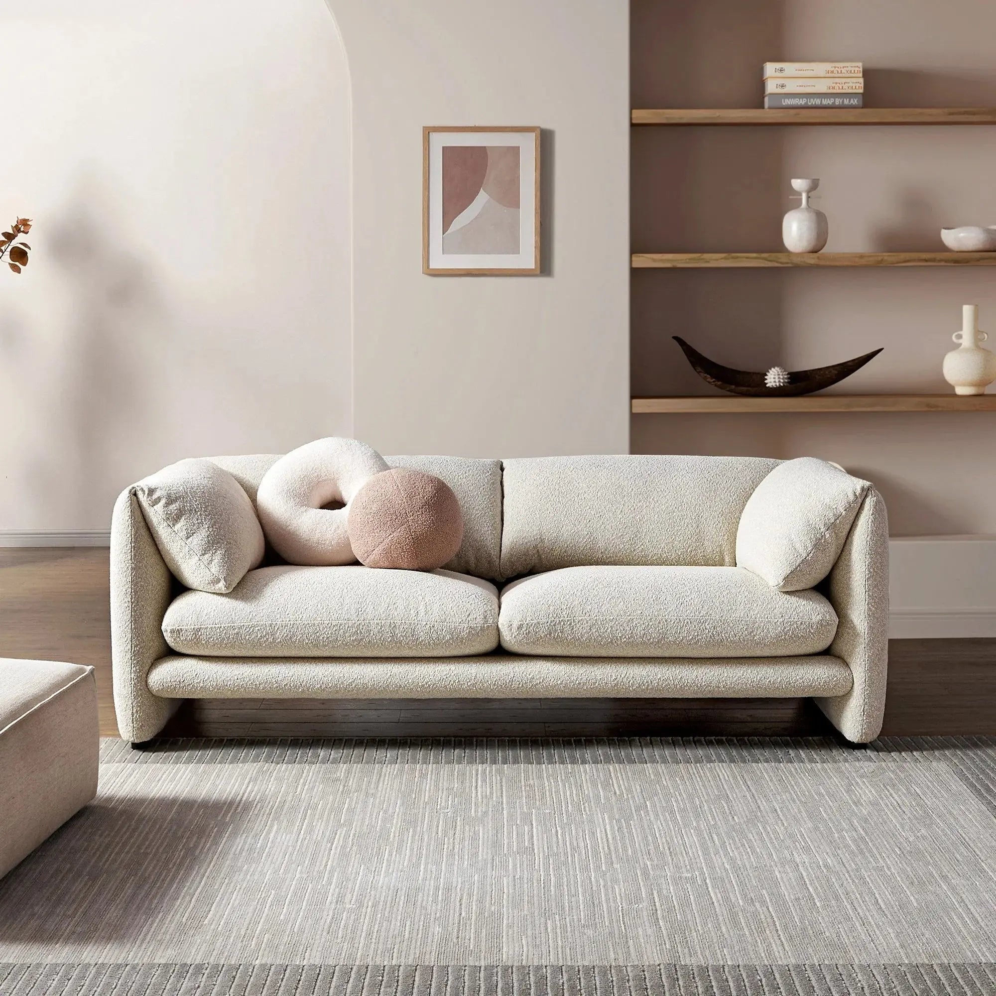 Japandi Cozy Sofa - Japandi