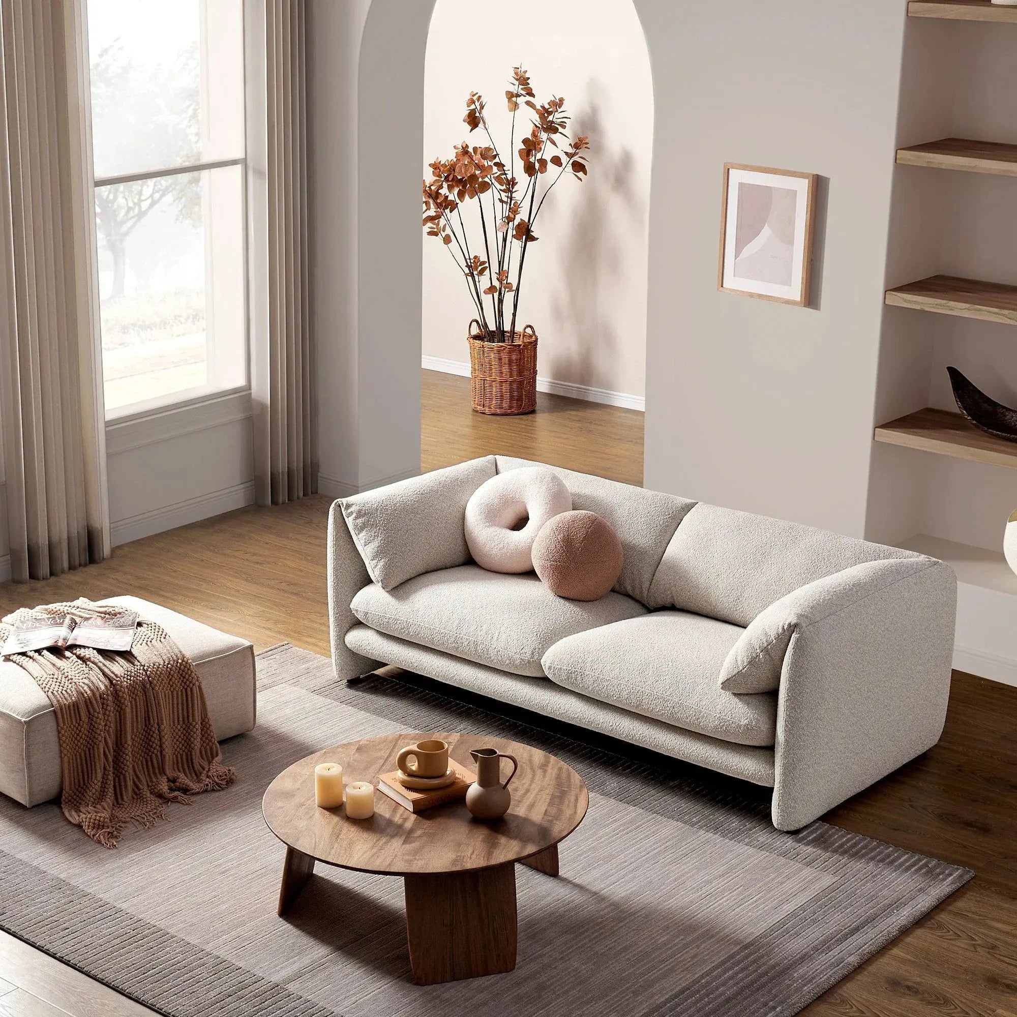 Japandi Cozy Sofa - Japandi