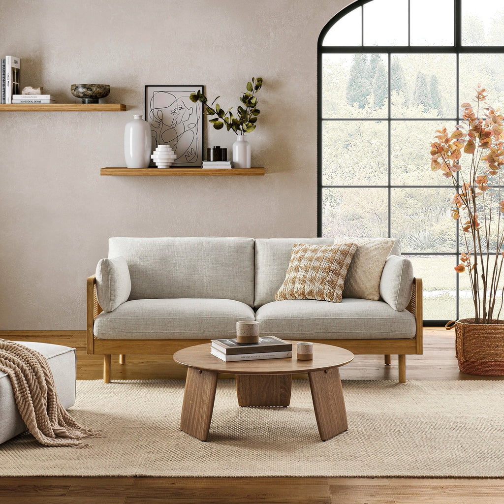 Japandi Rattan Sofa - Japandi