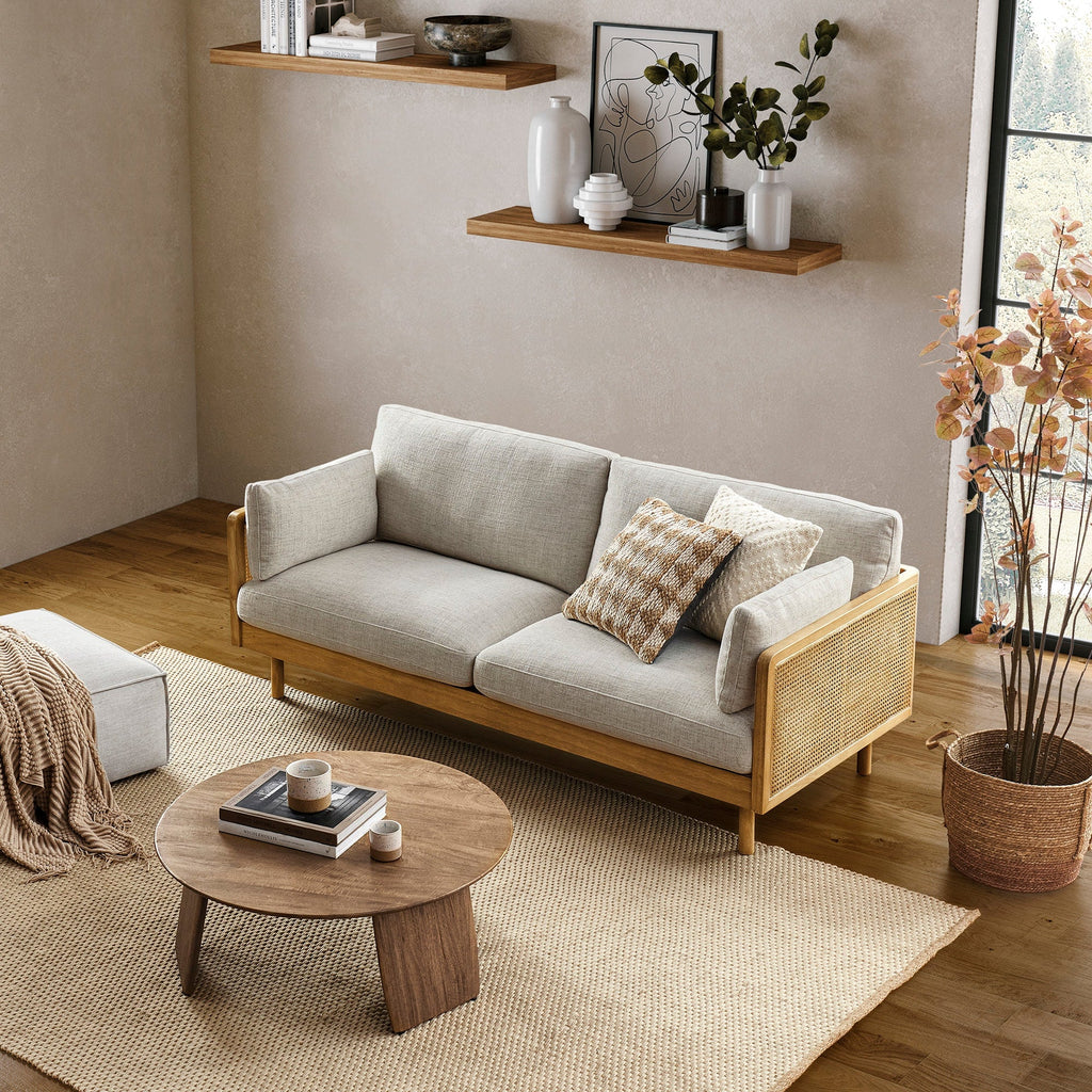 Japandi Rattan Sofa - Japandi