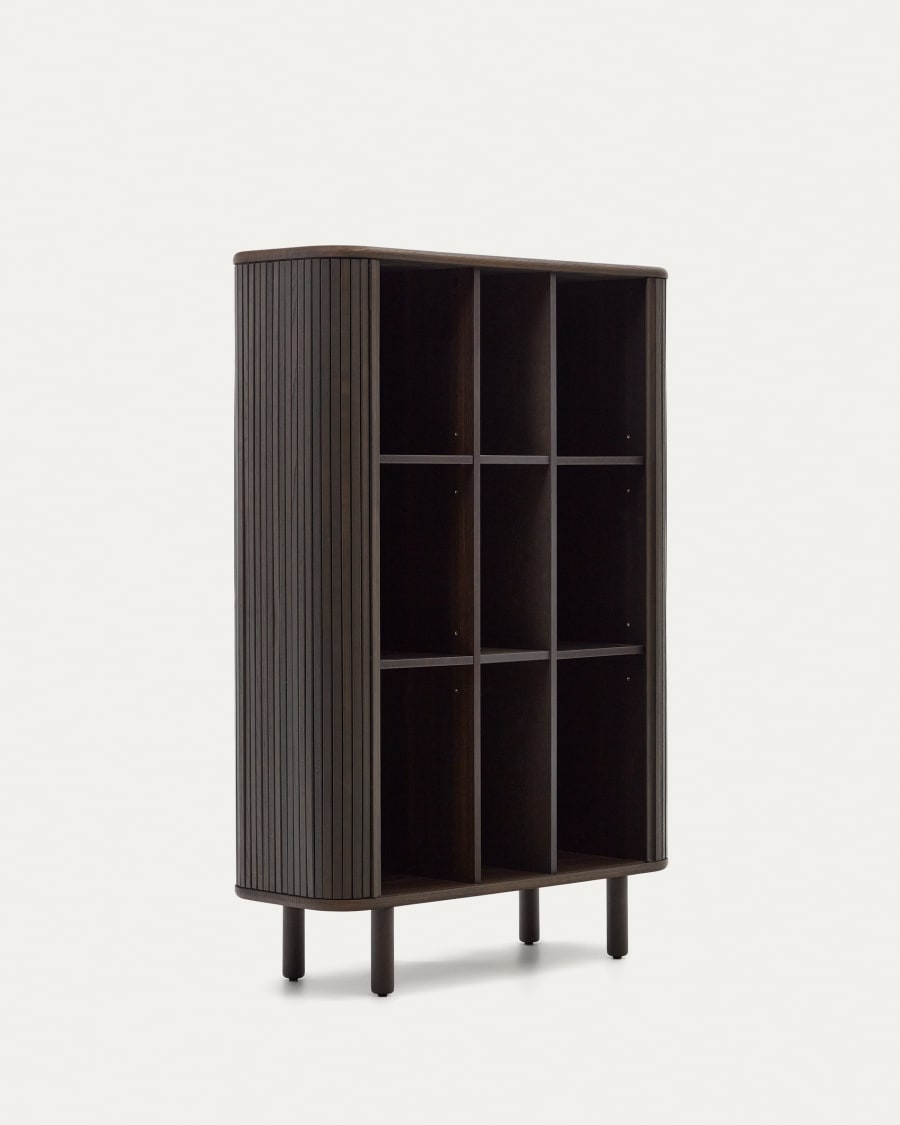 Japandi Black Wood Highboard - Japandi