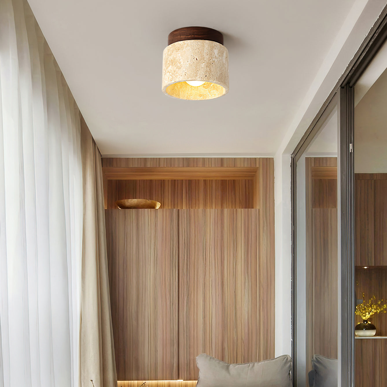 Travertine Japandi Downlight - Japandi