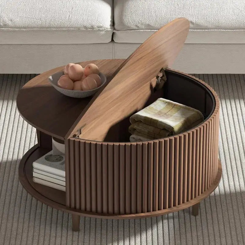 Japandi Lift-Top Coffee Table - Orestis - Japandi