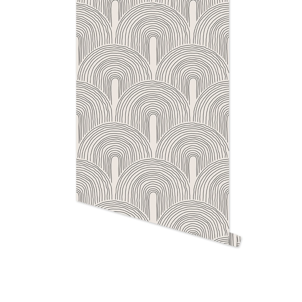 Japandi Living Room Wallpaper | Japandi.co - Japandi