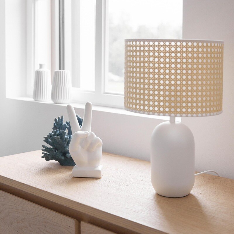 Rattan Japandi Table Lamp | Japandi.co - Japandi