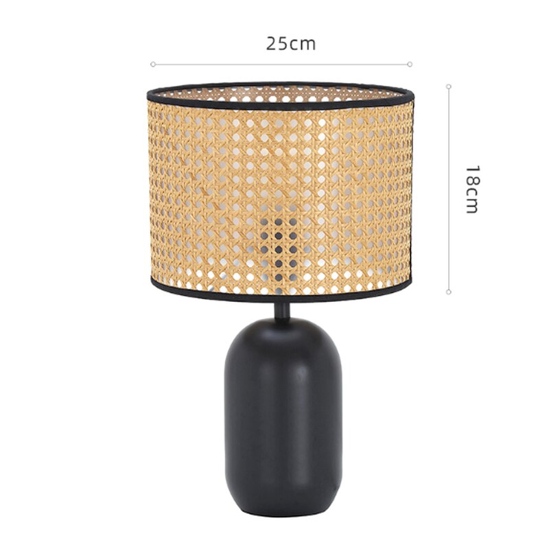Rattan Japandi Table Lamp | Japandi.co - Japandi