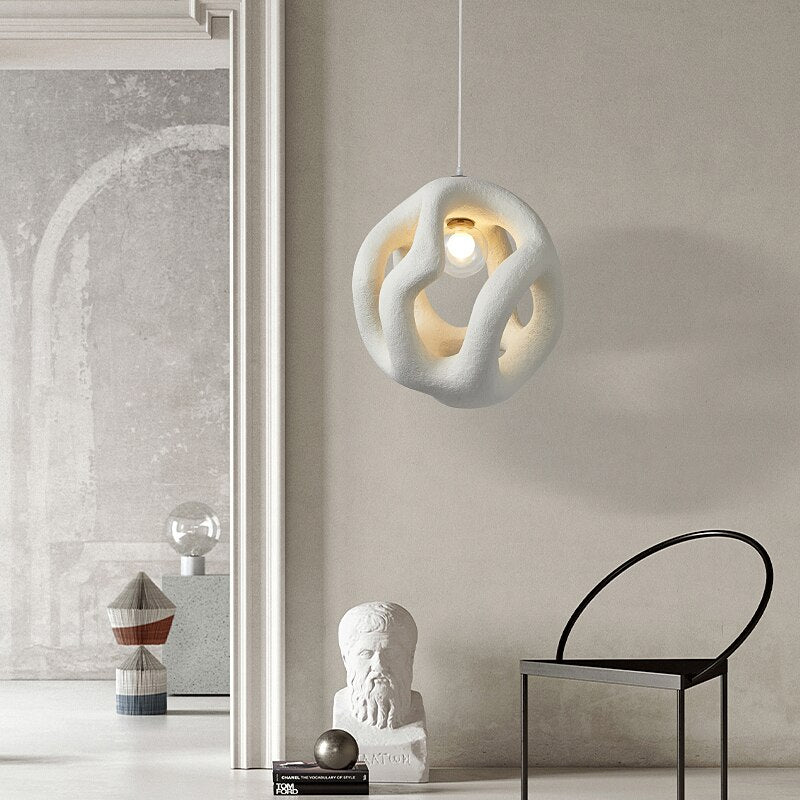 Japandi Organic Pendant Light - Entwine - Japandi